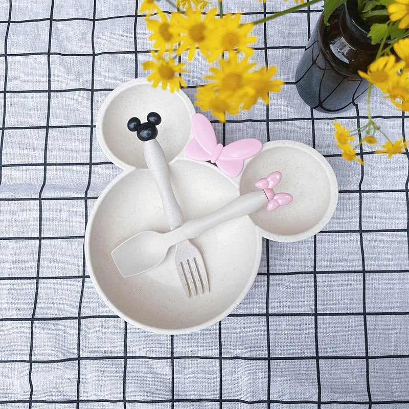 Assiette-bebe-MickeySet-MS-beige