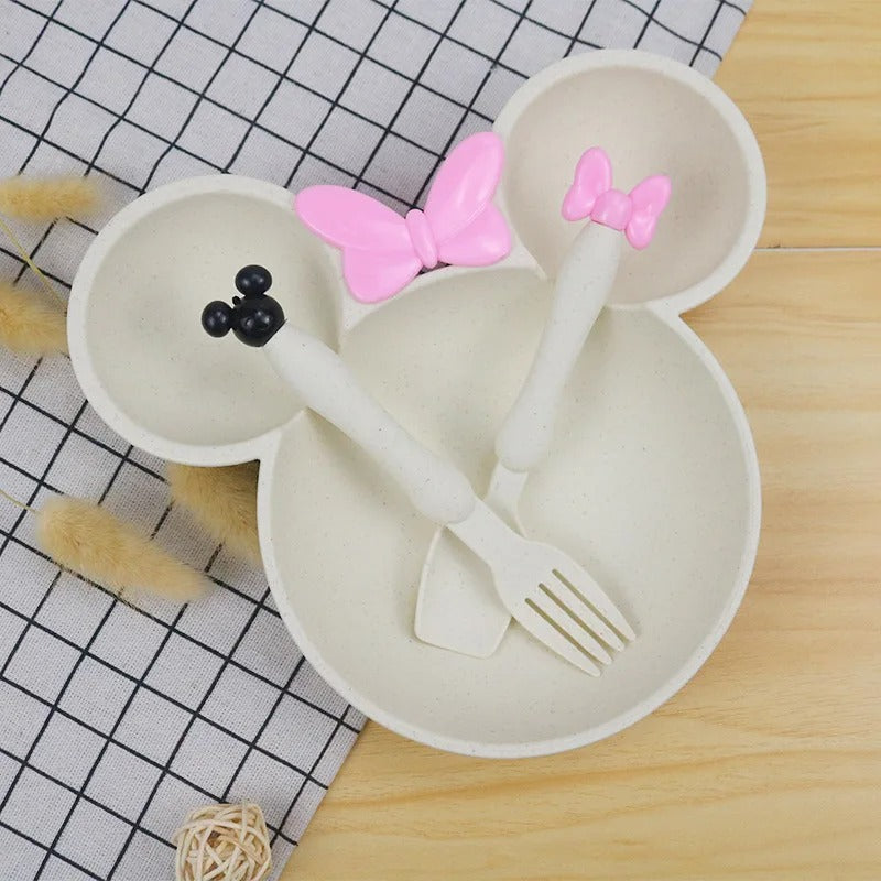 Assiette-bebe-MickeySet-MS-papillon