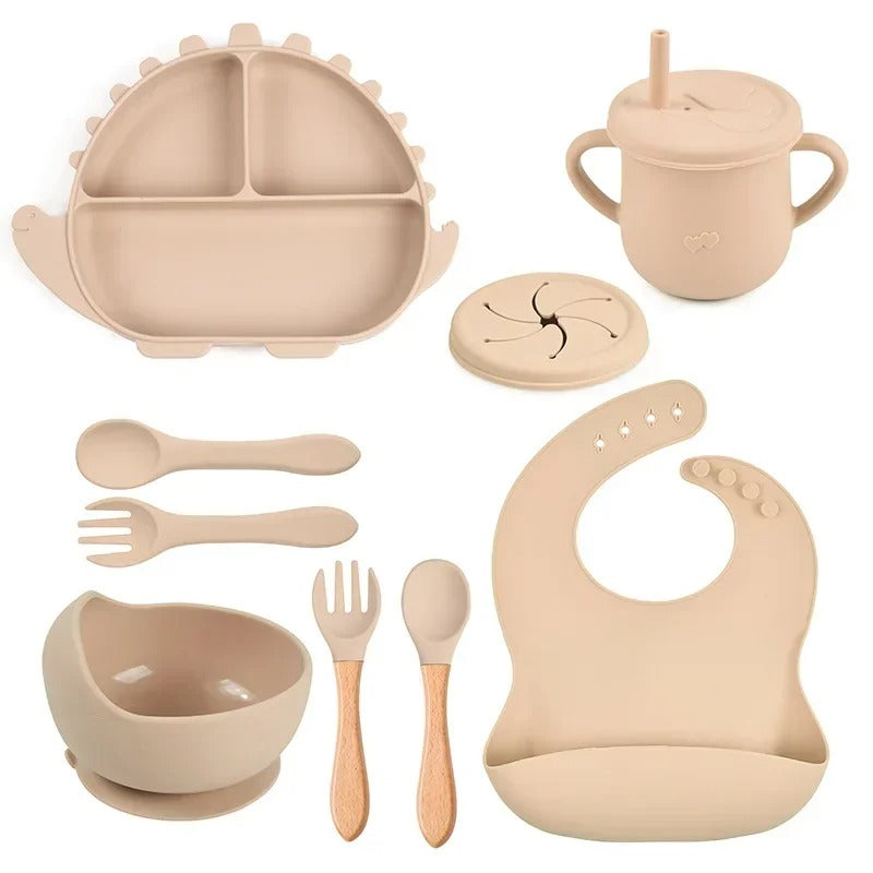 Assiette-bebe-babydino-beige