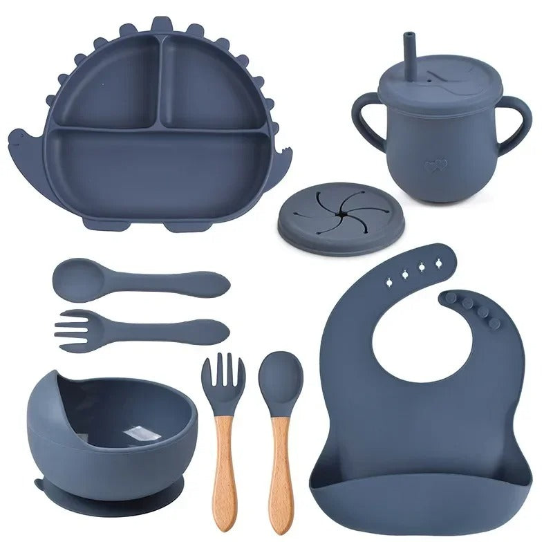 Assiette-bebe-babydino-bleu-fonce