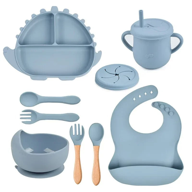 Assiette-bebe-babydino-gris-bleu