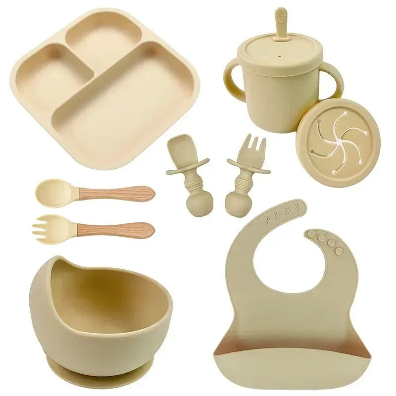 Assiette-bebe-babylunch-neuf-bois-beige