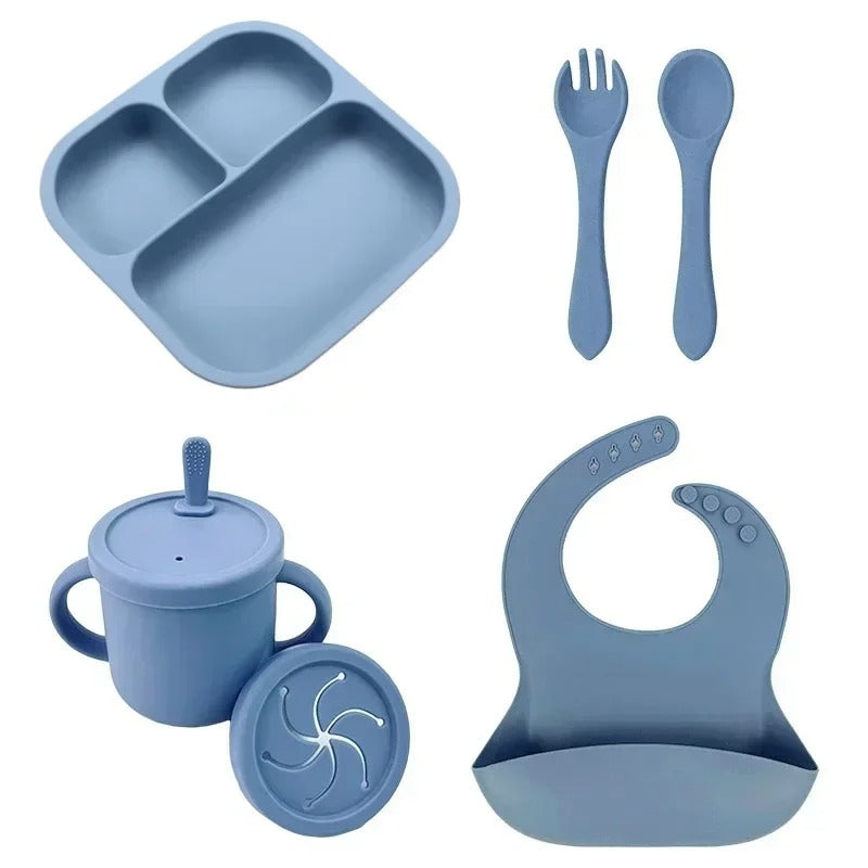 Assiette-bebe-babylunch-six-bleu