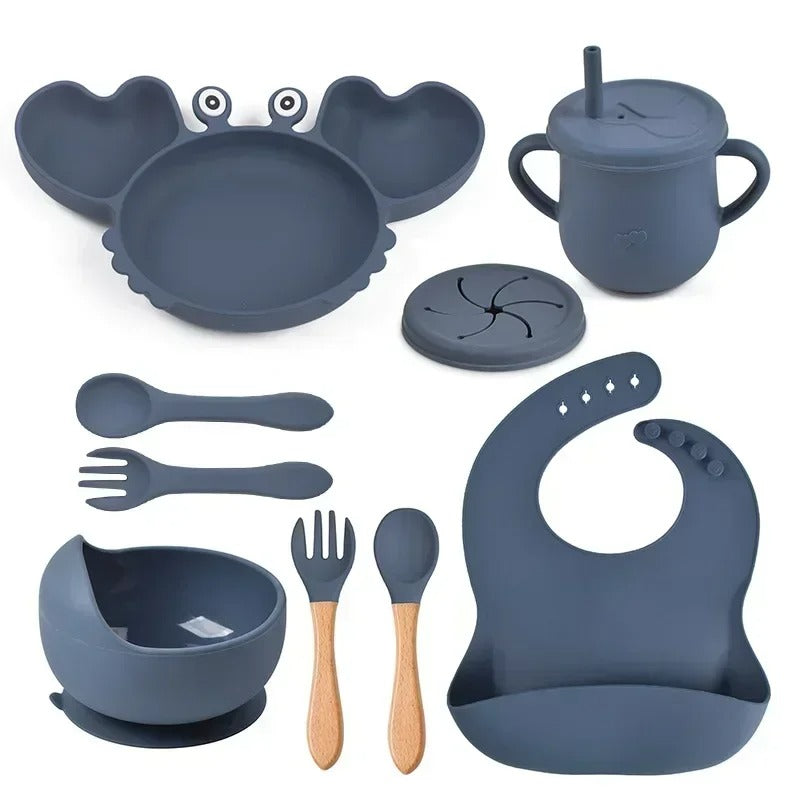 Assiette-bebe-crababy-bleu-fonce