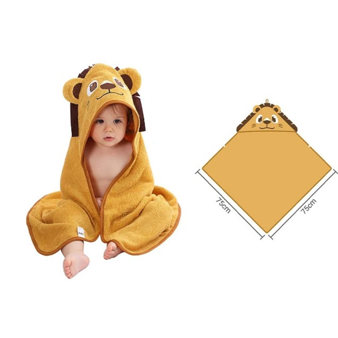 Cape-de-bain-bebe-babywarm-bd-g-lion