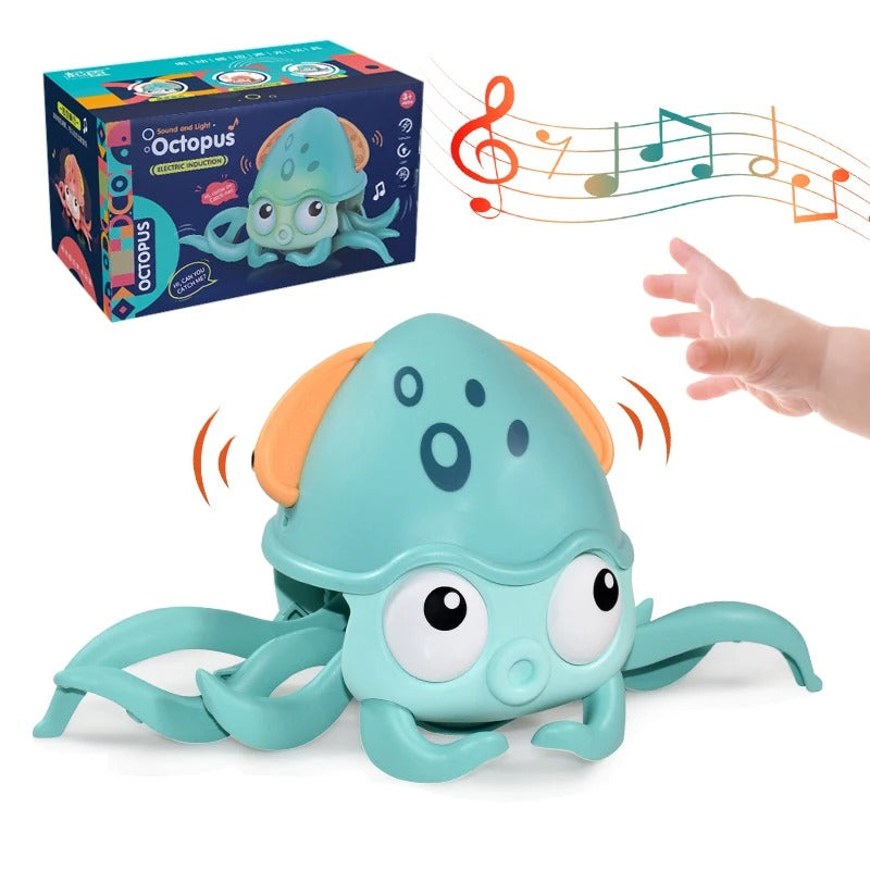 Jouet-musical-bebe-craby-squidly-bleu-octo