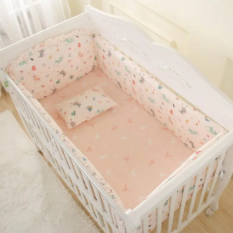 Literie-bebe-Babybedding-foret-rose