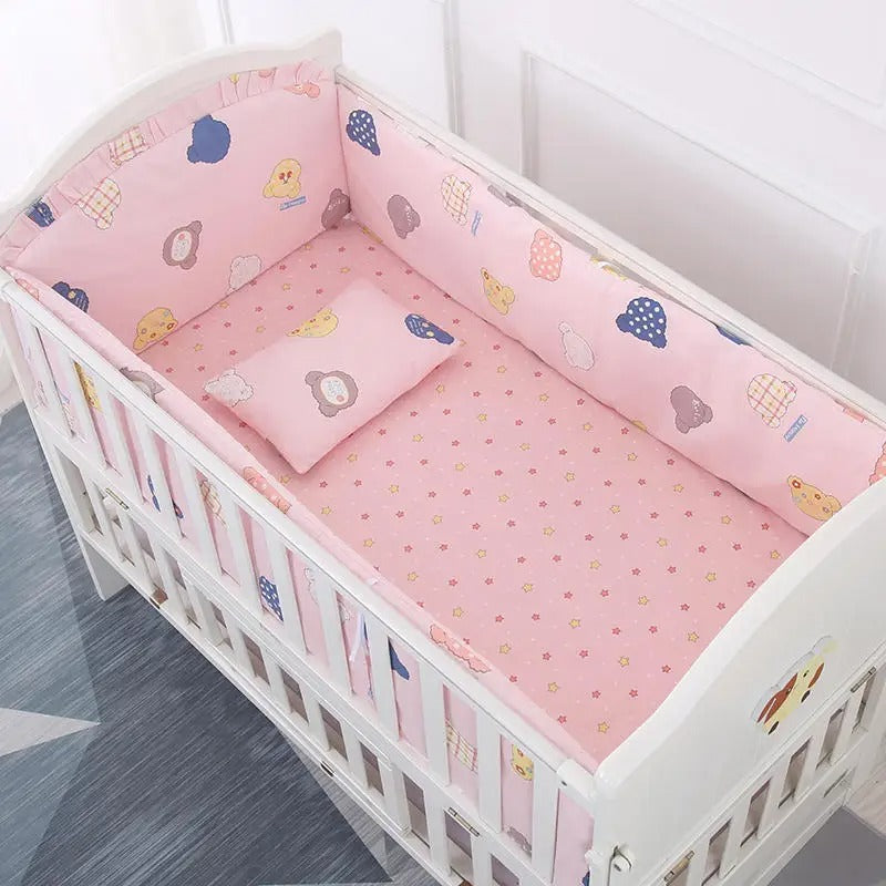 Literie-bebe-Babybedding-ours-rose