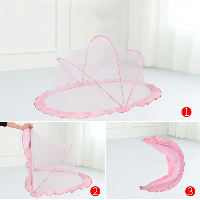 Moustiquaire-lit-bebe-pliable