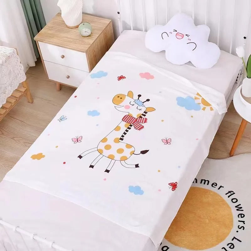 Serviette-de-bain-pour-bebe-AL-girafe