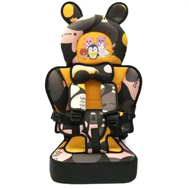 Siege-auto-bebe-babybunny-camouflage-jaune