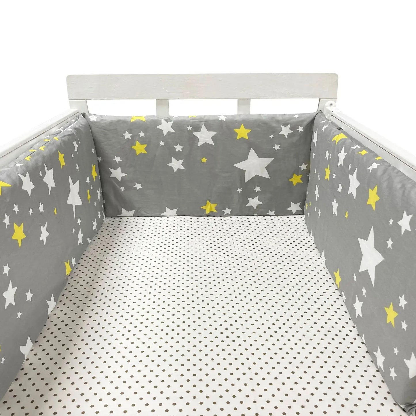 Tour-de-lit-bebe-bedbump-etoile-jaune-blanche