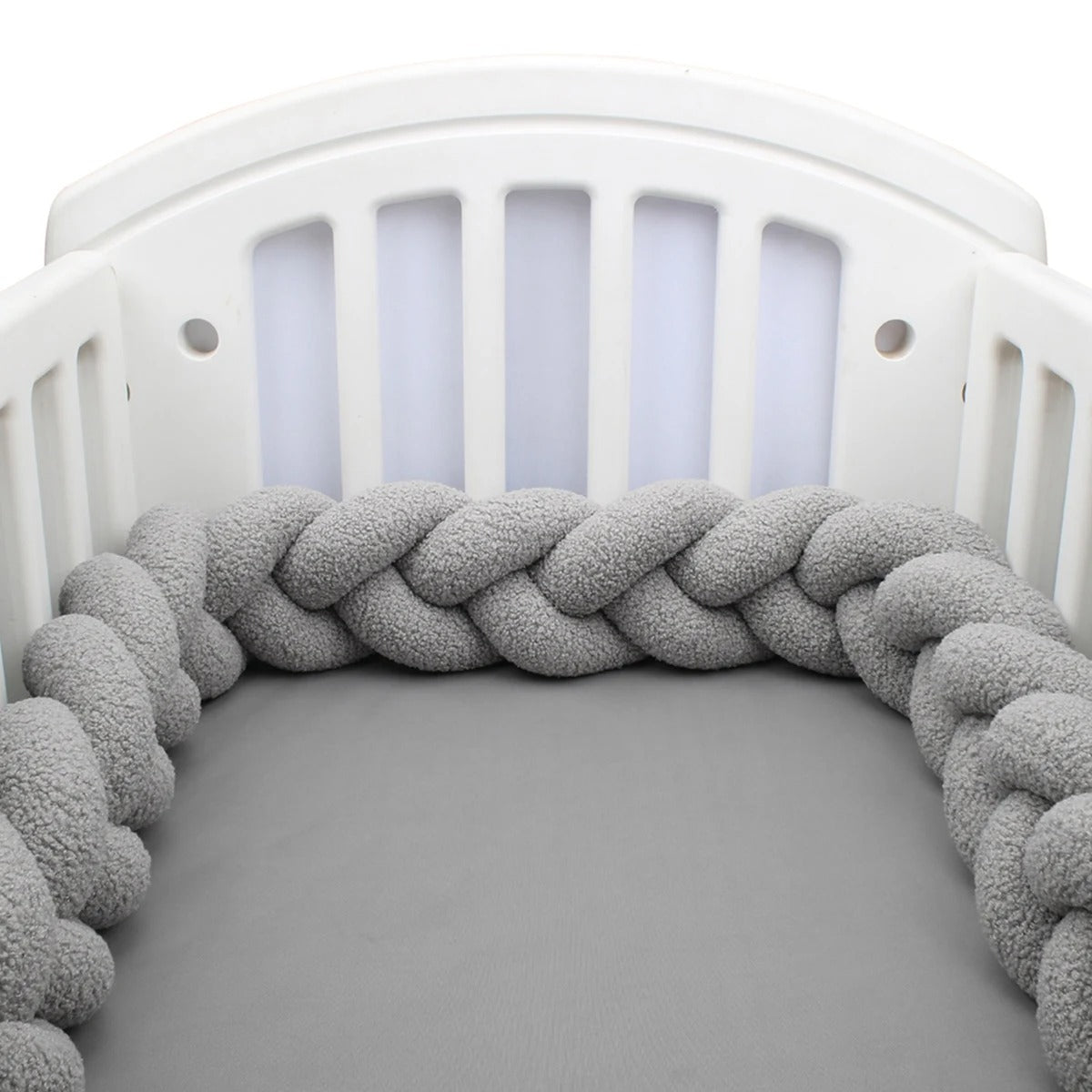 Tresse de lit bébé | CribSafe™, un environnement décoratif, sécuritaire et doux pour votre bébé.